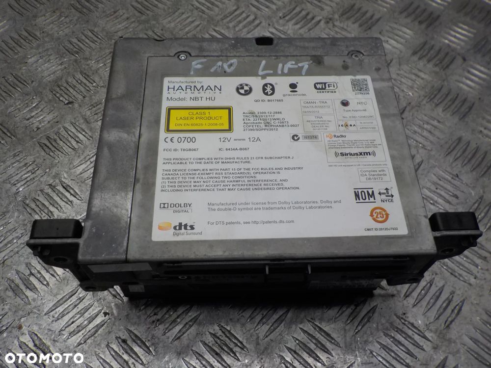 BMW F01 F10 F20 CZYTNIK NAWIGACJA RADIO 9365755 - 1