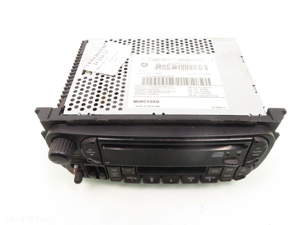 RADIO KASETA  CHRYSLER PT CRUISER (PT_) P56038585AO - 5