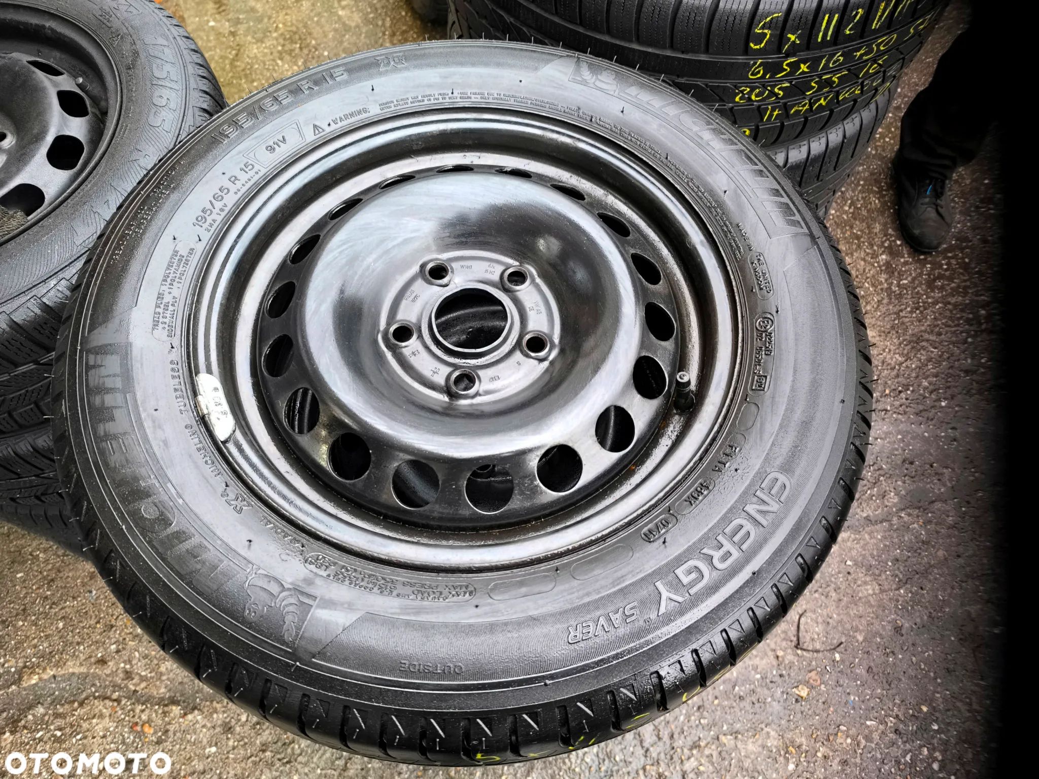 5x112 Felgi stalowe Stal 15 Koła Letnie Lato VW GOLF CADDY TOURAN SHARAN AUDI A4 B5 B6 A6 C5 SEAT LEON TOLEDO ALHAMBRA ALTEA SKODA OCTAVIA Passat B5 195/65 6mm Legnica ALU-RAD - 1