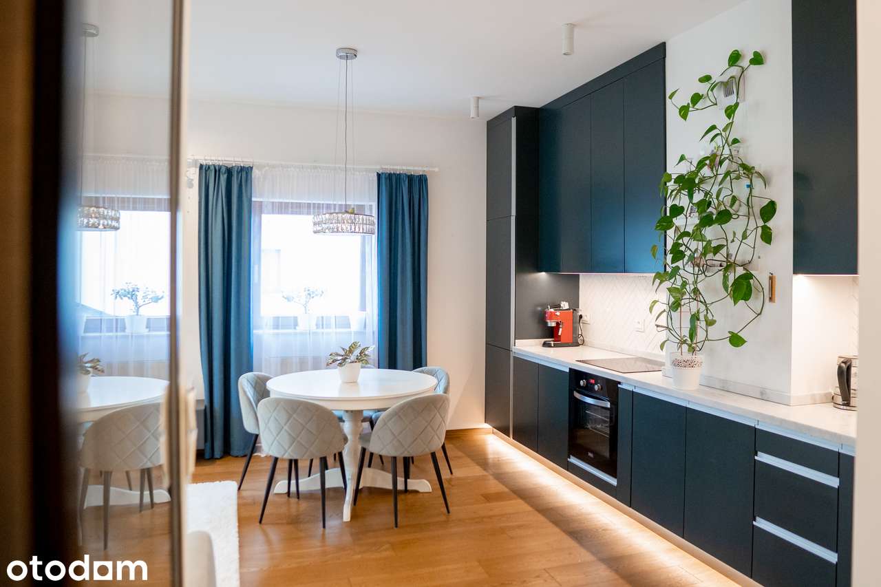 Designerskie mieszkanie 43,08 m², 2 pokoje + balkon