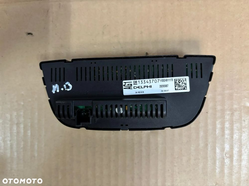 OPEL MERIVA B ASTRA J PANEL NAWIEWU KLIMATYZACJI 13343707 EUROPA - 4