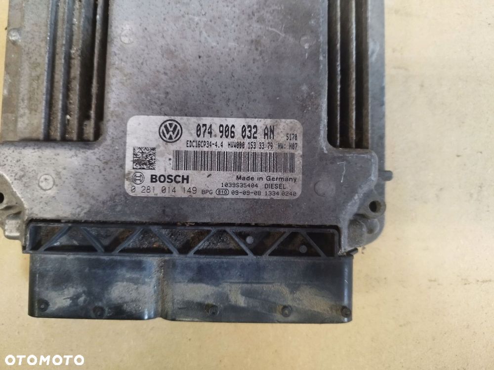 KOMPUTER STEROWNIK SILNIKA VW CRAFTER 2.5 TDI 074906032AN - 2