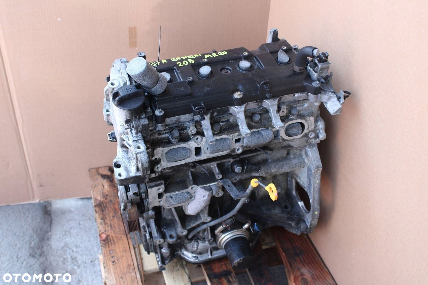 nanikojiki2002様 KOMPLETNY SILNIK BENZYNOWY NISSAN QASHQAI J10 2.0 16V MR20