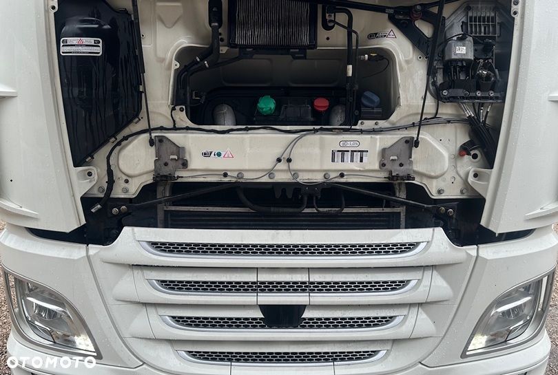 DAF XF480 SUPER SPACE CAB AUTOMAT STANDKLIMA LODÓWKA FULLSPOJLERY SKÓRA FULLLED 2xALUTANK ALUFELGI KLIMA WEBASTO LOW DECK MEGA EURO 6 2018r ŁADNY - 6