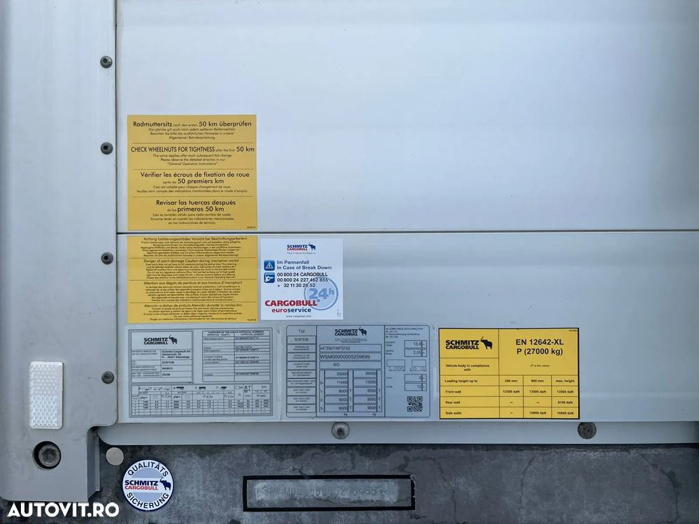 Schmitz Cargobull Schmitz Cargobull Semiremorca 3 axe izoterma SKO 24/L - 13.62 FP 25 EXPRESS-2 - 14