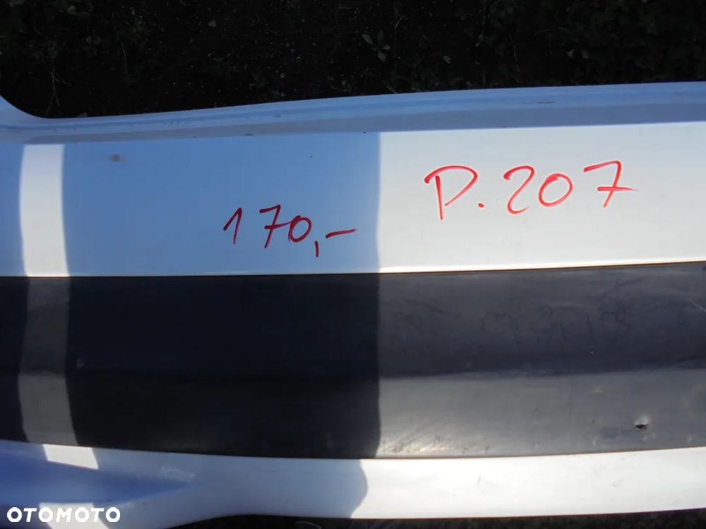 PEUGEOT 207 ZDERZAK TYŁ - 4