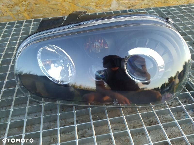 REFLEKTOR 2 SZT KPL EUROPA DEPO LEWA PRAWA VW GOLF IV MK4 SOCZEWKA PRZÓD - 5