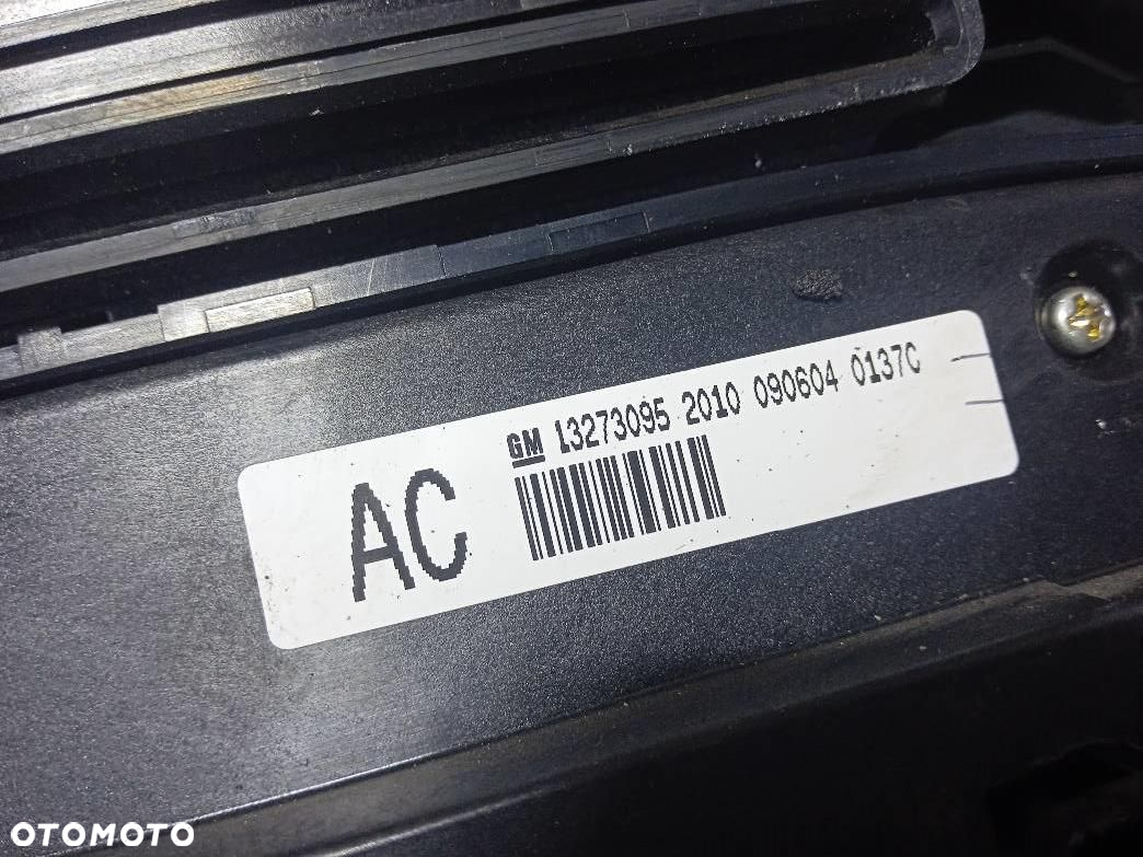 PANEL NAWIEWU KLIMATYZACJI + RADIO OPEL INSIGNIA A 13273256 - 4