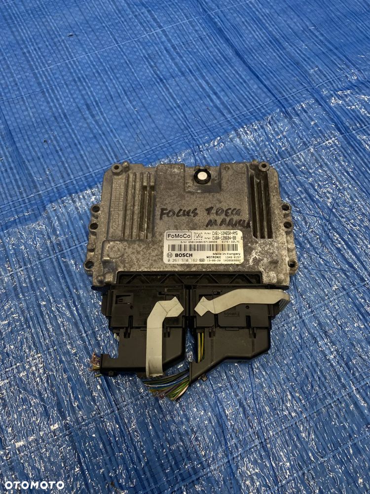 KOMPUTER STEROWNIK SILNIKA ECU FORD FOCUS MK3 1.0 ECOBOOST MANUAL  CV61-12A650-AMG  CV6A-12B684-BB - 1