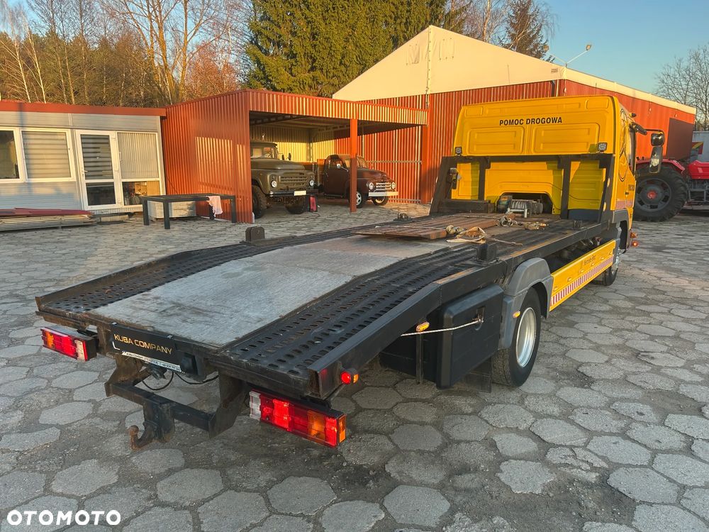 Mercedes-Benz ATEGO 815 LAWETA NA 2 AUTA / WCIĄGARKA Z PILOTEM / POMOC DROGOWA Z NAJAZDAMI / BARDZO ŁADNY STAN / OŚWIETLENIE OSTRZEGAWCZE / KABINA SYPIALNA !! - 6