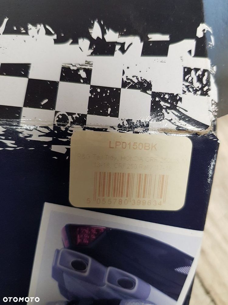 Uchwyt tablicy lampa R&G LP0150BK Honda CRF 250 Rally - 11