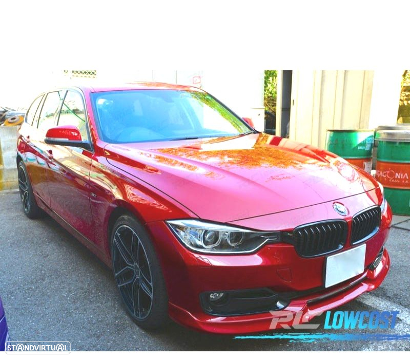 LIP SPOILER FRONTAL BMW F30 F31 11-15 LOOK M TECH - 2