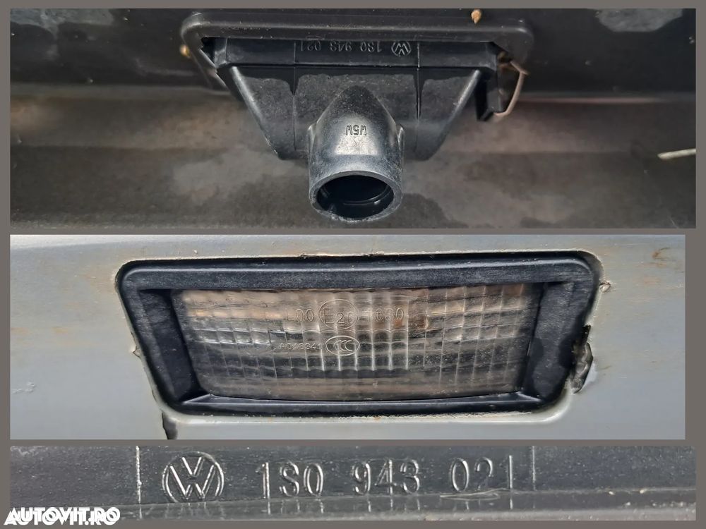 Bara spate goala originala VW Up Skoda Citigo Cablaj senzori parcare Senzori parcare Lampa numar inmatriculare 2012-2017 - 7