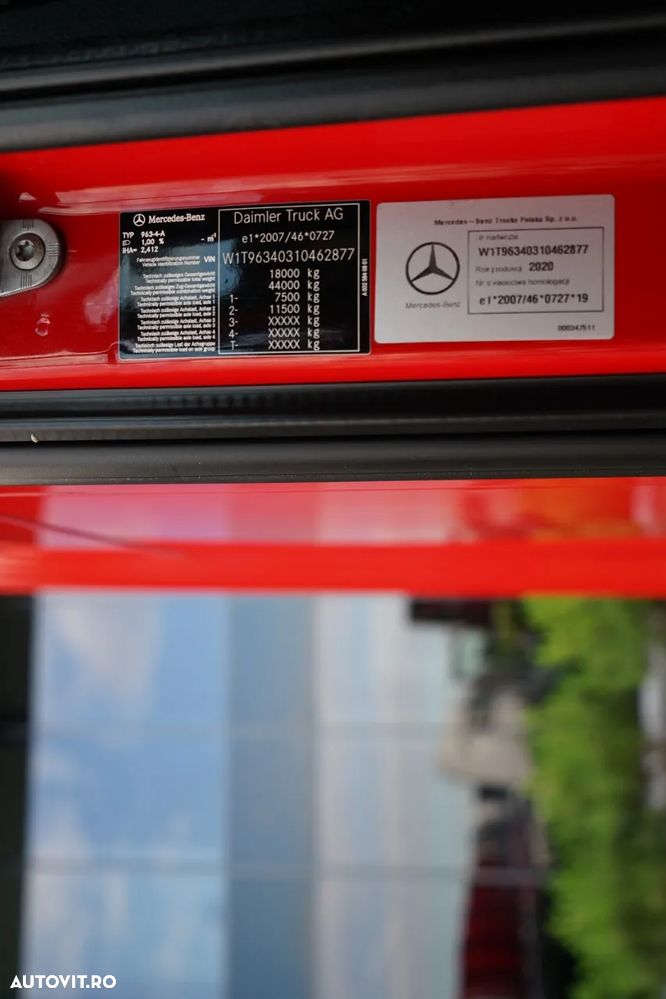 Mercedes-Benz ACTROS 1845 / MP5 / BIG SPACE / CONTRACT DE SERVICE POST-SERVICE / 2020 - 34