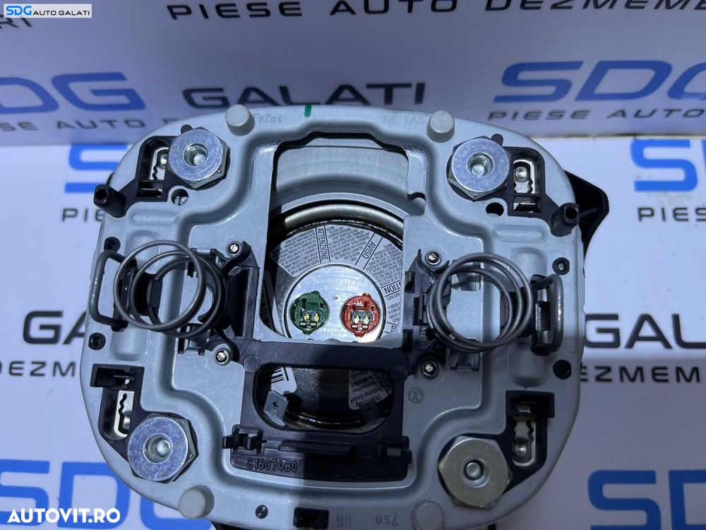 Airbag Volan 3 Spite cu 2 Mufe Volkswagen Passat B6 2005 - 2010 Cod 3C0880201AG - 7