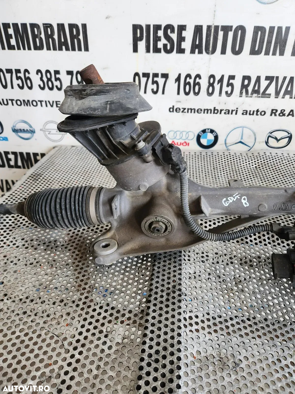 Caseta Directie Electrica Vw Golf 8 VIII Seat Skoda Cod 5WBAG Mic Defect Masina Sub 20.000 Km - 6