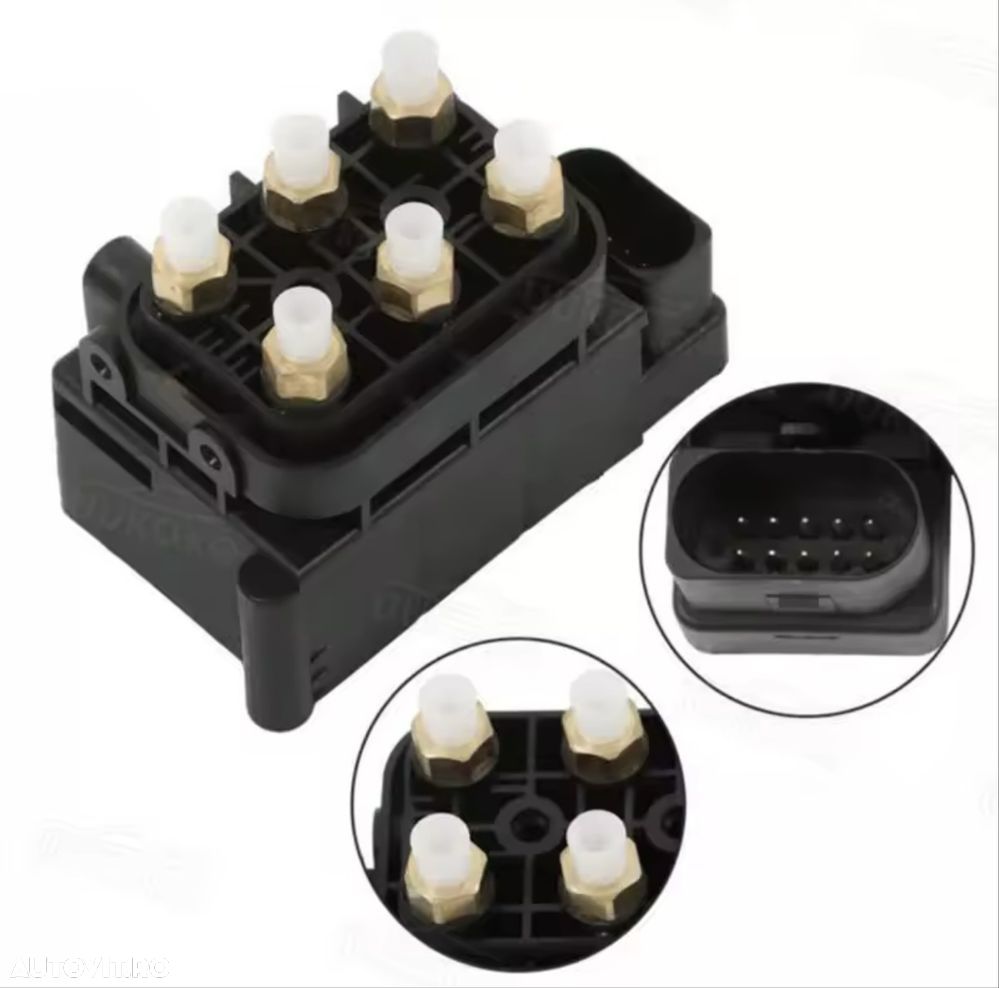 Bloc Valve Suspensie Solenoid Supapa Perne Vw Touareg Audi Q7 Cayenne - 1