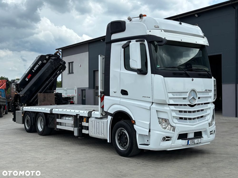 Mercedes-Benz Actros 2545 HDS HIAB 558 oś Skrętna Idealny Stan Sprowadzony z Niemiec - 10