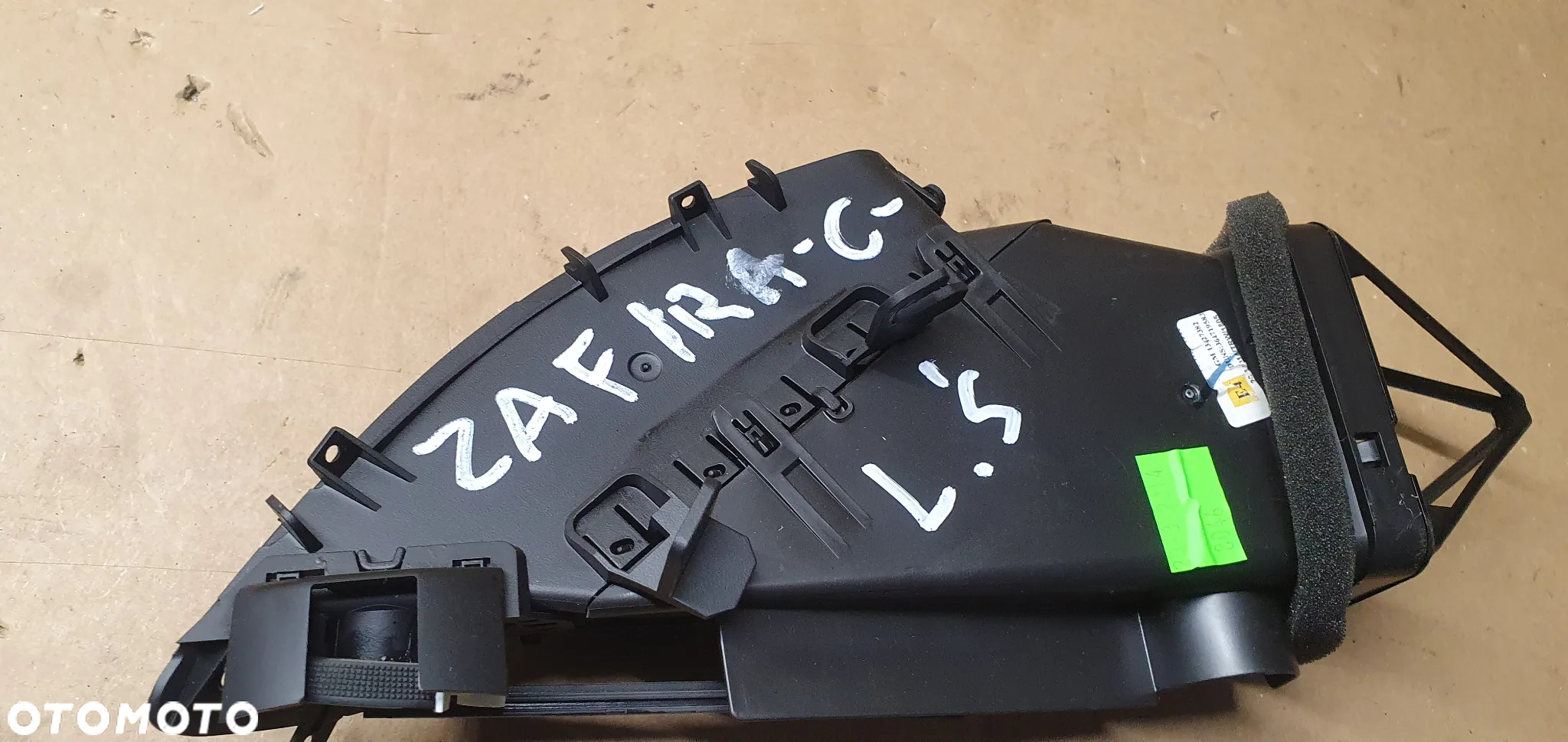 Kratka nawiewu powietrza lewa środkowa Opel Zafira C 13427382 - 6