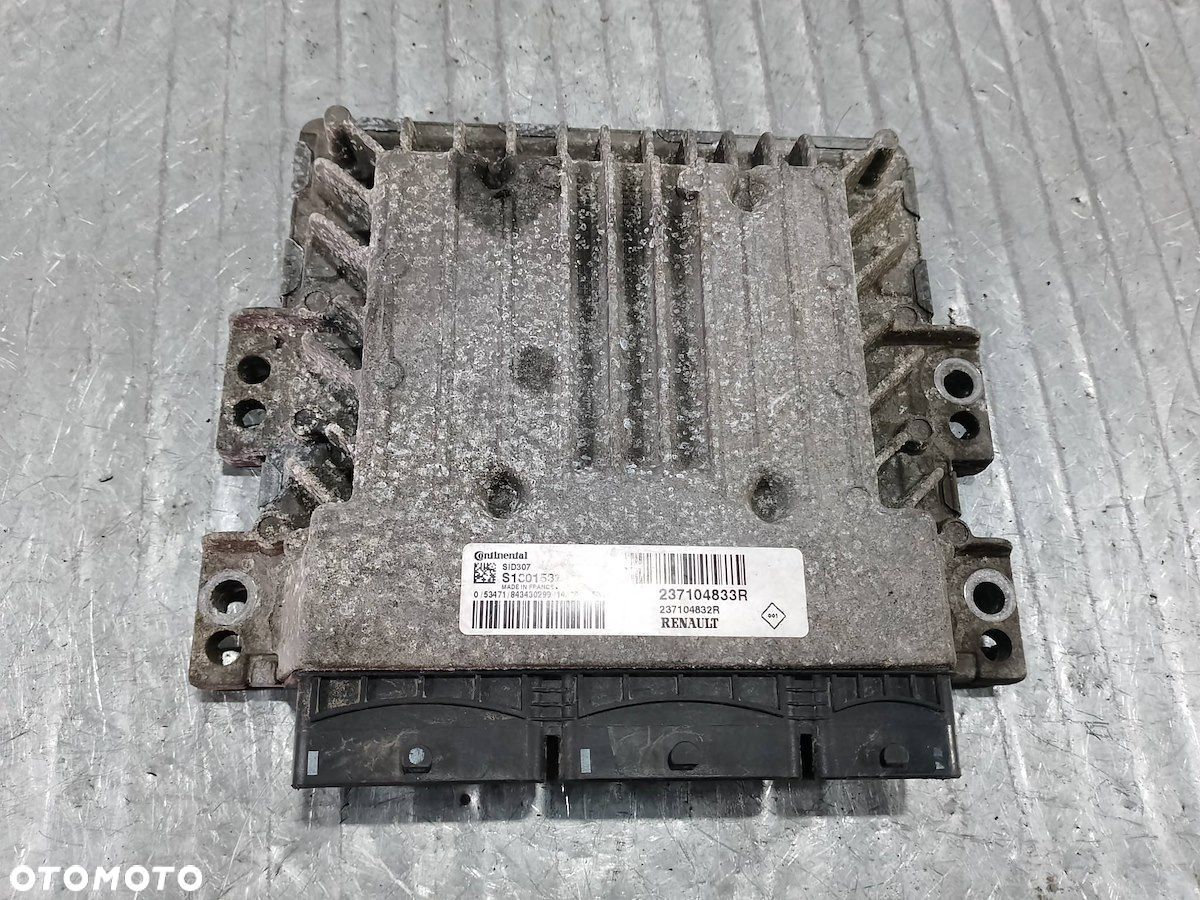 KOMPUTER, STEROWNIK RENAULT SCENIC III 237104833R  237104832R S18015311A - 1