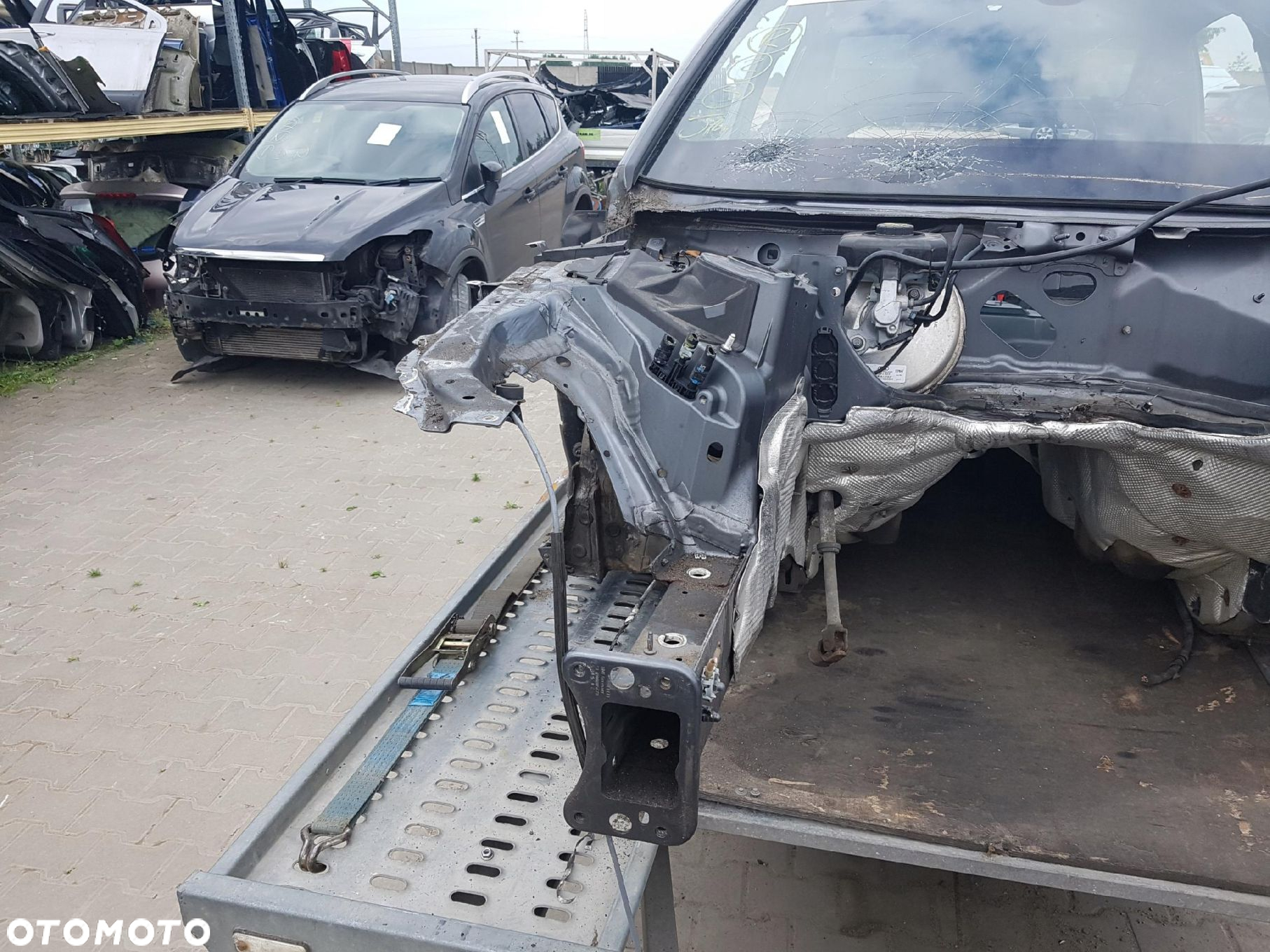 AUDI A4 B9 8W 15r- PODŁUŻNICA ĆWIARTKA PRAWA PRZÓD LX7R - 3