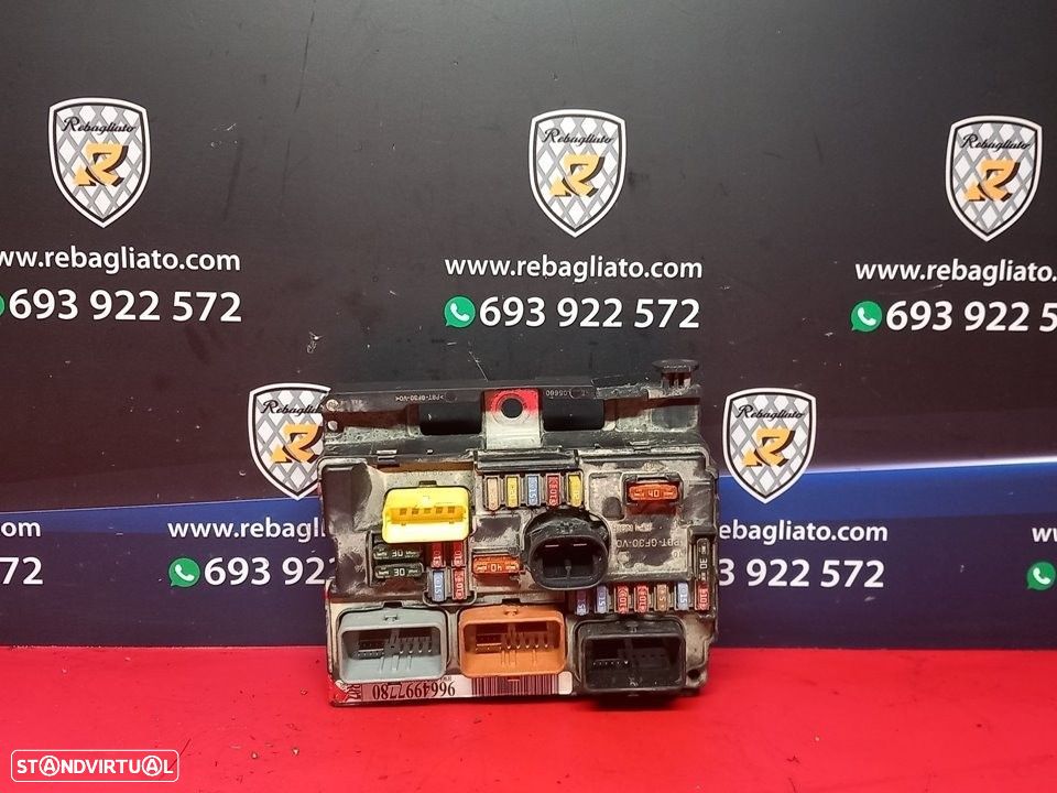 CAIXA RELÉS / FUSÍVEIS PEUGEOT 207 2008 -9664997780 - 3