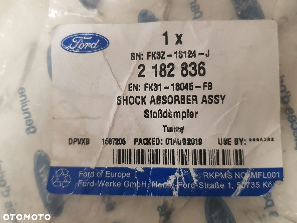 FABRYCZNIE NOWY ORYGINALNY AMORTYZATOR PRZEDNI LEWY FORD TRANSIT MK8 FK31-18045-FB - 8