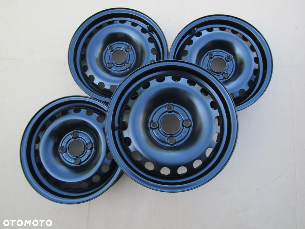 4x Felgi Stalowe 14 VW UP Skoda Citigo Seat Mii 5 j 4x100 ET35 piasta 57,1 mm  / ORYGINALNE - 12
