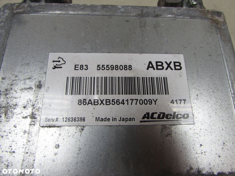 OPEL CORSA D 1.0 KOMPUTER STEROWNIK 55598088 ABXB - 5