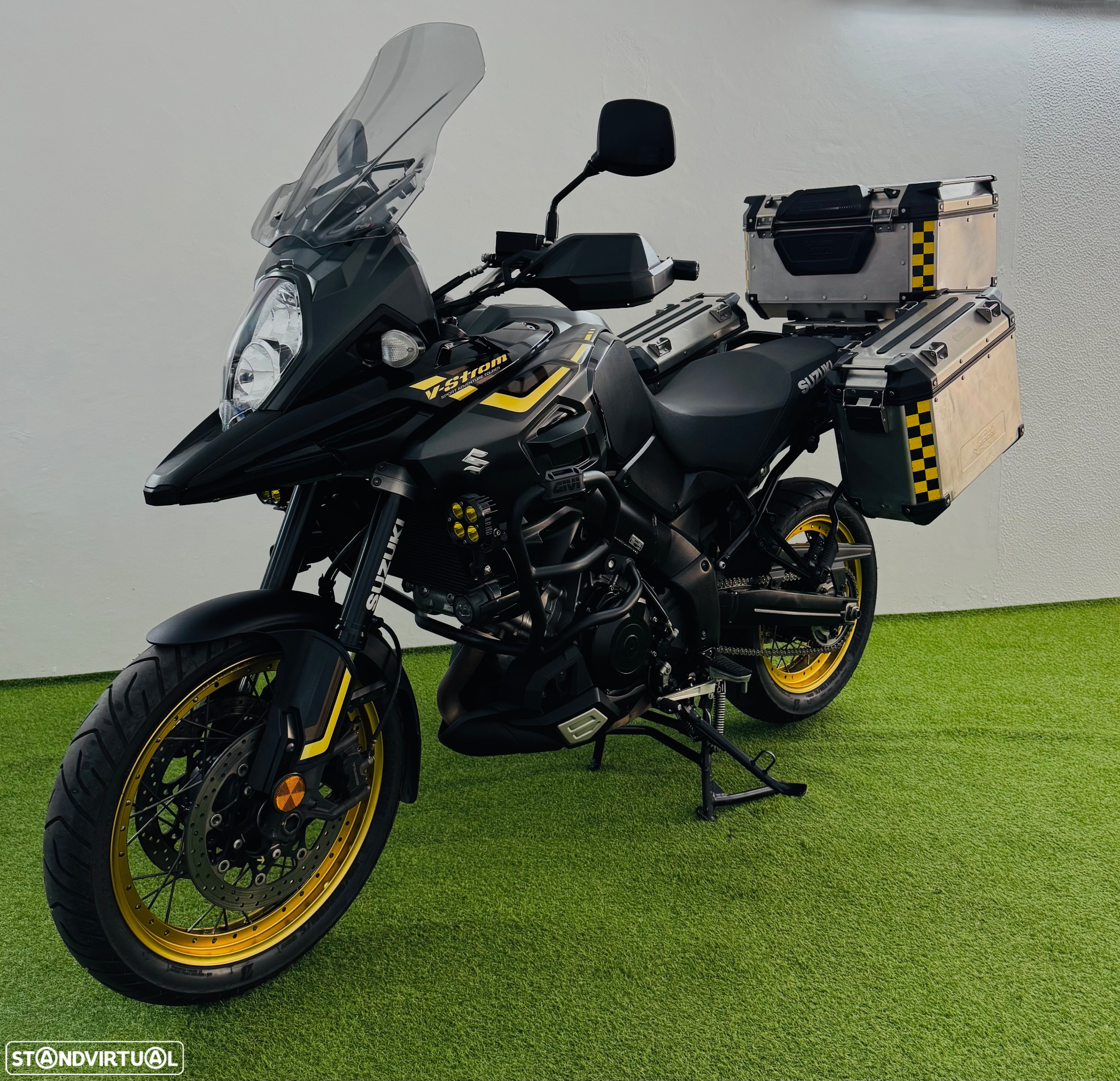 Suzuki DL VSTRON 1050 mota em excelente estado 3 anos de garantia full extras - 14