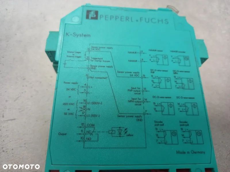 Monitor prędkości przekaźnik monitorowania prędkości postoju KFU8-DW-1.D John Deere 6920 - 2