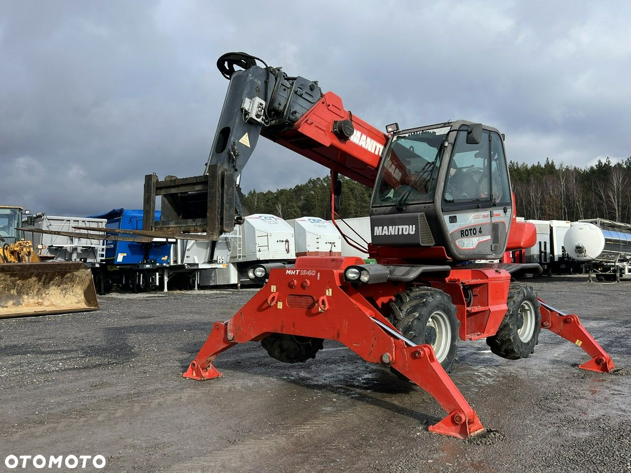 Manitou MRT 1840 ROTO Turbo Ładowarka Teleskopowa Obrotowa 1850 - 6
