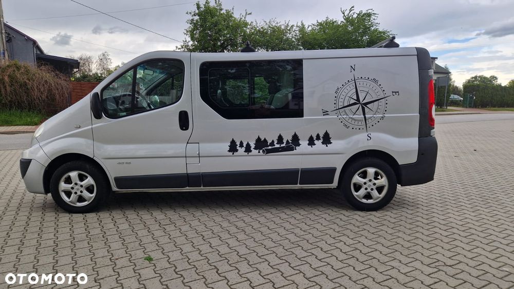Renault TRAFIC L2H1 Długi Klima Elektryka Navi Tempomat Dubel Kabina 6os Brygadówka - 8