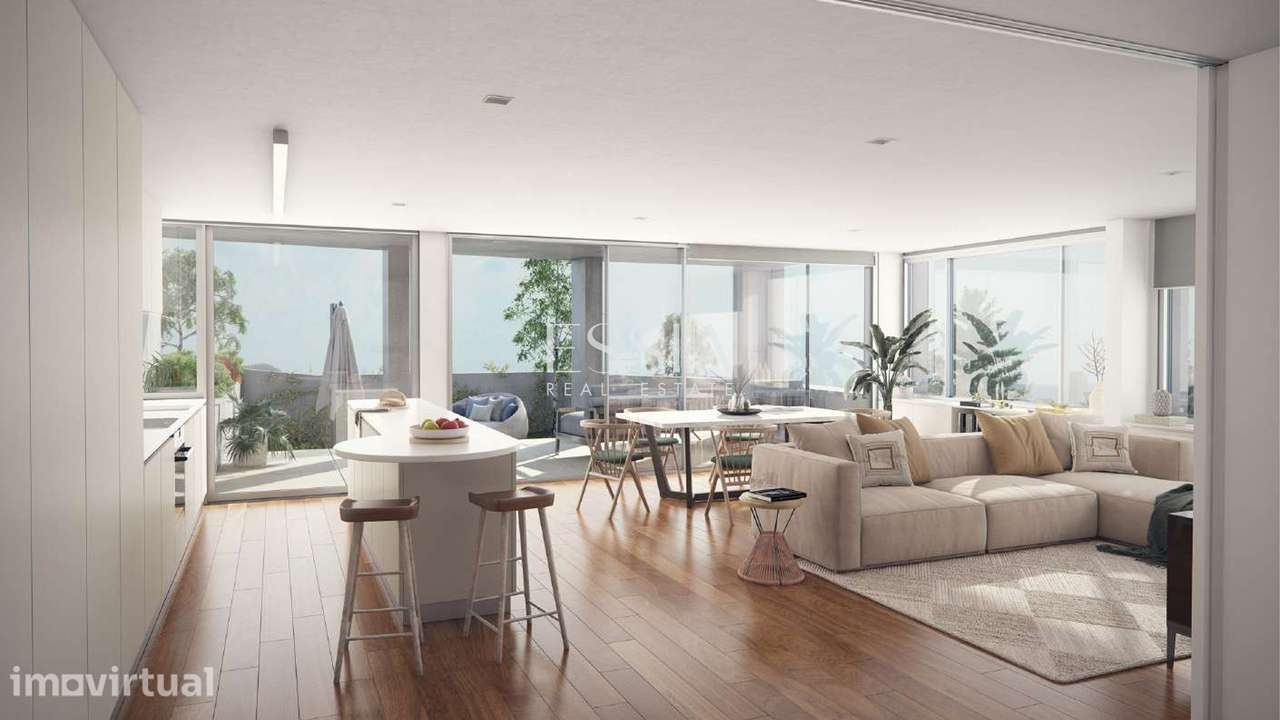 T3 com Jardim, Varanda e 2 Garagens nas Casas Garcia de Orta 456 - Grande imagem: 3/11