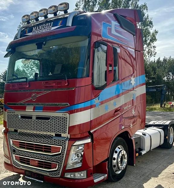 Volvo FH4 460 GLOB XL I-SHIFT SPOJLERY KLIMA WEBASTO ALUFELGI XENONY SKÓRA 2xALUTANK LODÓWKA 960000km EURO 6 2016r ŁADNY - 6