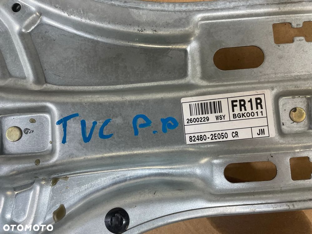 HYUNDAI TUCSON I KIA SPORTAGE CARENS PODNOŚNIK SZYBY LEWY PRAWY PRZÓD PRZEDNI TYŁ TYLNY 82480-2E050 83480-2E020 83470-2E020 82470-2E080 - 9