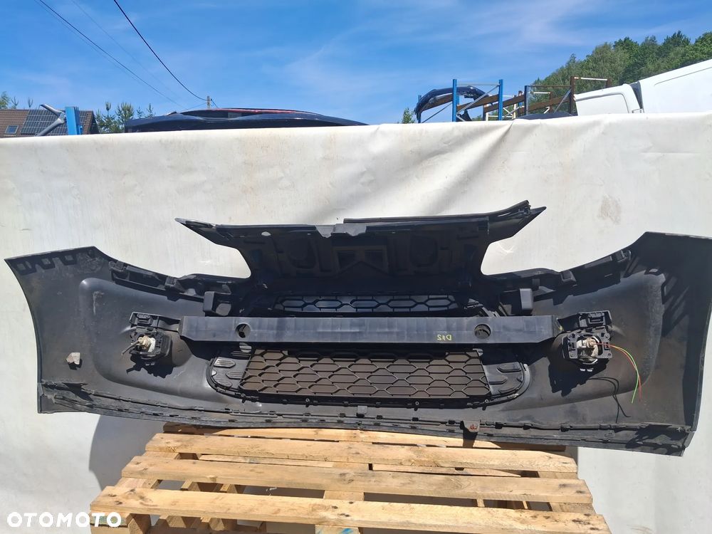 CITROEN C3 10-13 ZDERZAK PRZOD PRZEDNI CZARNY - 9