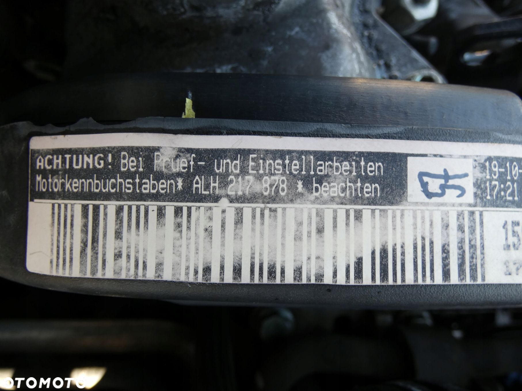 Alh Beq Beu Bjc Silnik Kompletny Z Osprzętem Wózek Widłowy Linde 1.9 Tdi - 2