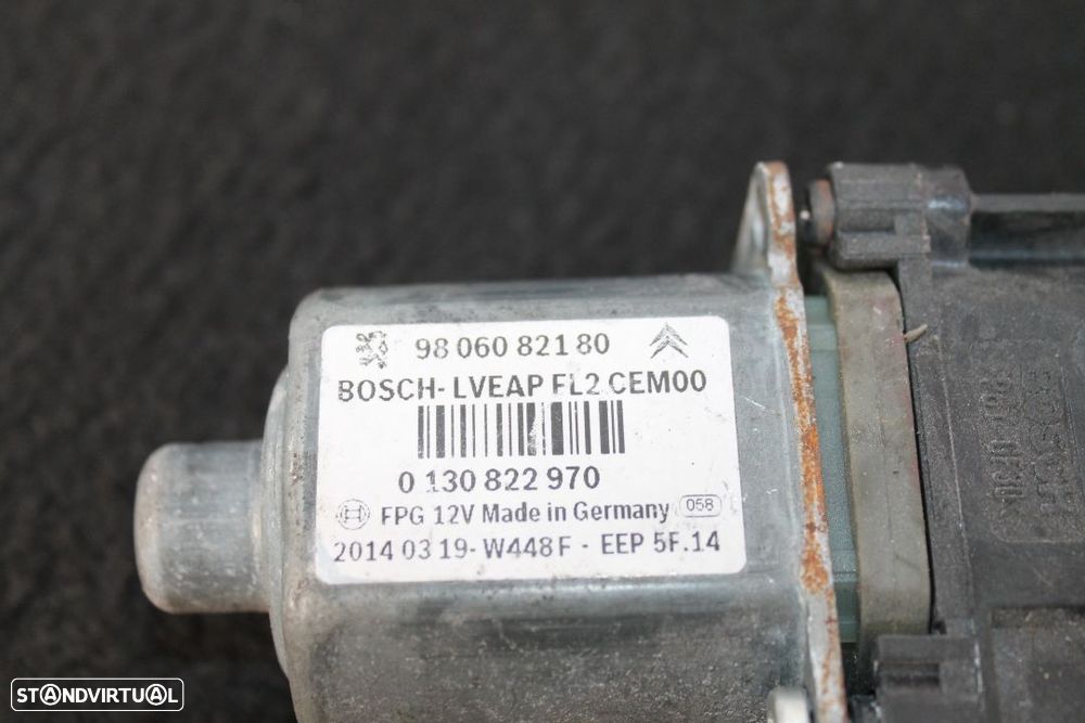 Motor Elevador Vidro Peugeot 2008 - 4