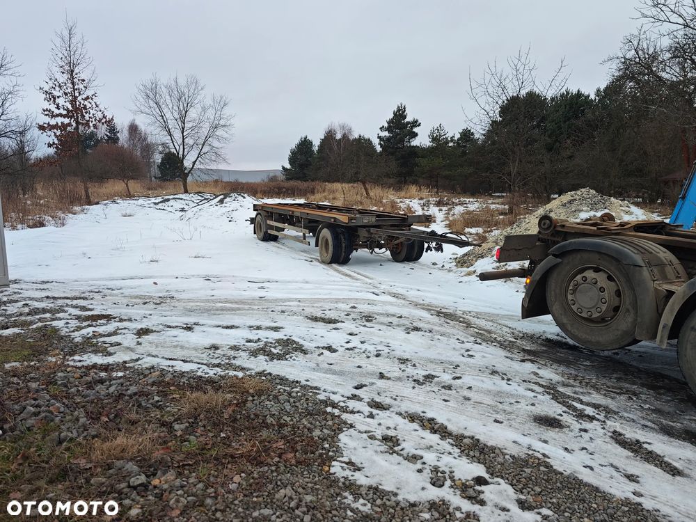 Polkon PRZYCZEPA POLKON PK-183 DO HAKOWCA ZŁOMU DO TROCIN DO TRANSPORTU KONTENERÓW ROLNICZA NA DUŻE KONTENERY - 7