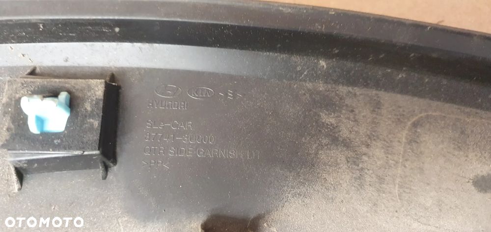 Listwa ozdobna błotnika lewy tył Kia Sportage III 87741-3U000 - 6