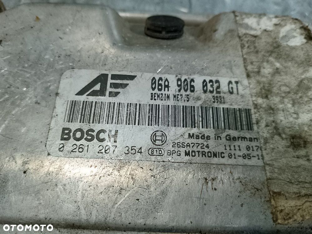 KOMPUTER, STEROWNIK SEAT ALHAMBRA I 06A906032GT 0261207354 1.8 TURBO - 4