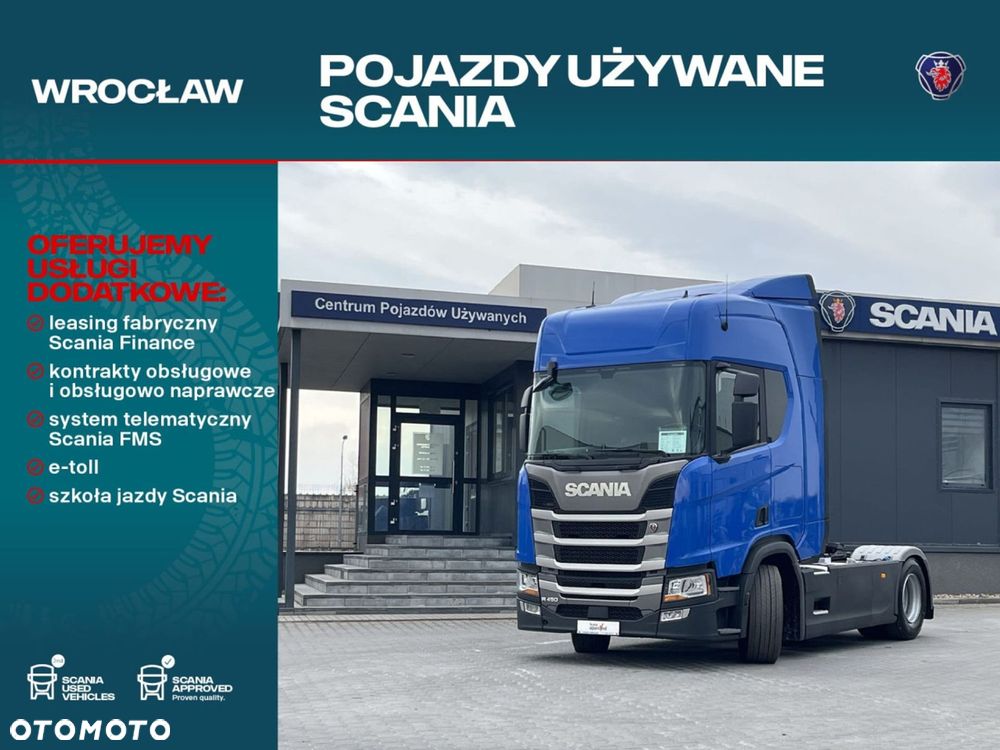 Scania R 450 A4x2LA Klimatyzacja postojowa Osłony - 1