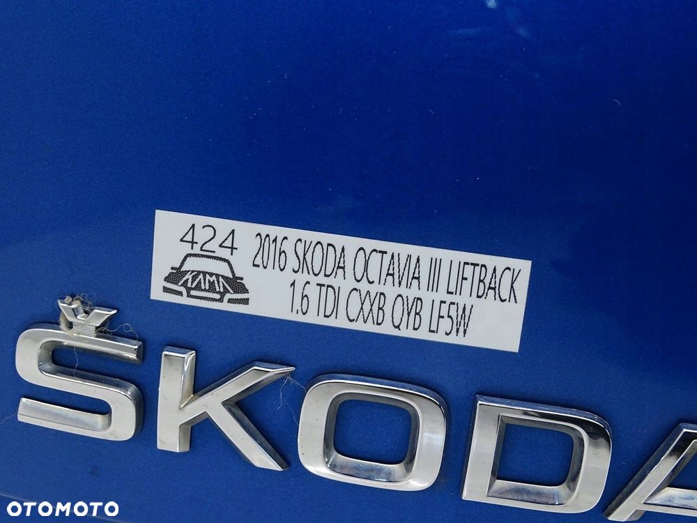 KLAPA TYŁ TYLNA BAGAŻNIKA Z SZYBĄ SKODA OCTAVIA III 5E LIFTBACK LF5W - 14