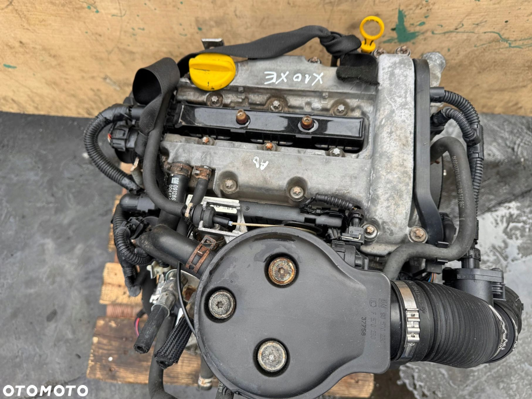 SILNIK KOMPLETNY OPEL CORSA B 1.0 12V X10XE 2000r 54KM SPRAWDZONY 112tys km - 9