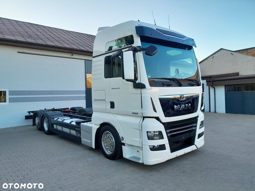 MAN TGX 24.470 EURO 6D 2020r BDF 6x2 RETARDER / KLIMATYZACJA POSTOJOWA - 5