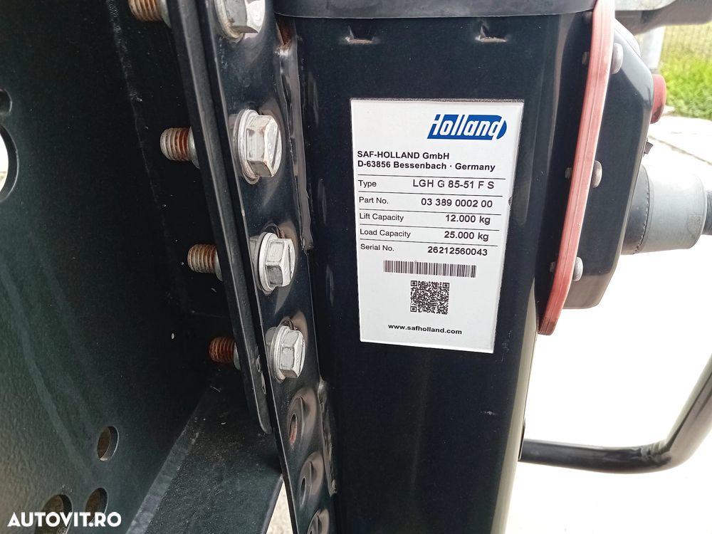 Mega 28m3 BASCULABILA,BALAST,HARDOX–NOUA/TOP! - 22