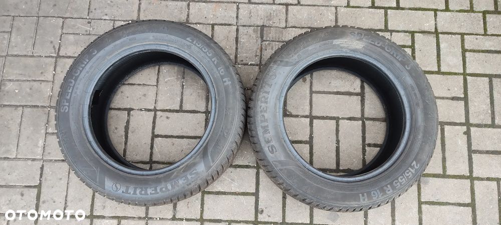 OPONY ZIMOWE 215/55R16 CALI SEMPERIT SPEED GRIP3 (2218) ZIMA 8 mm 2 SZTUKI PARA - 2