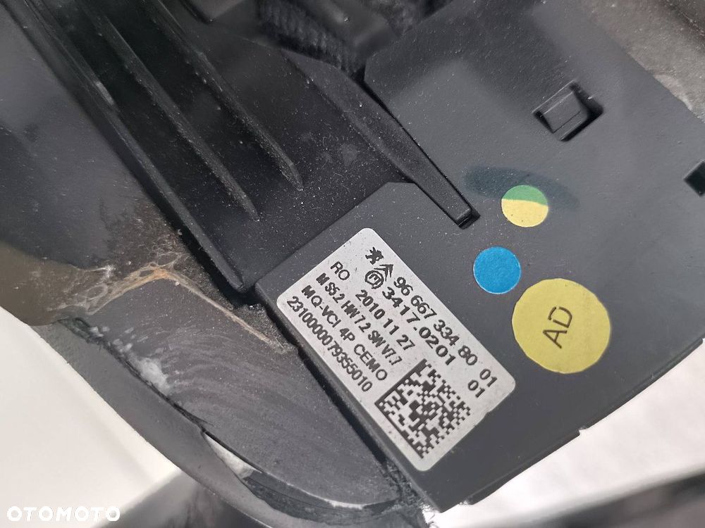 KIEROWNICA PEUGEOT 508 I 96874666ZE-01  9666733480 1.6 THP - 6