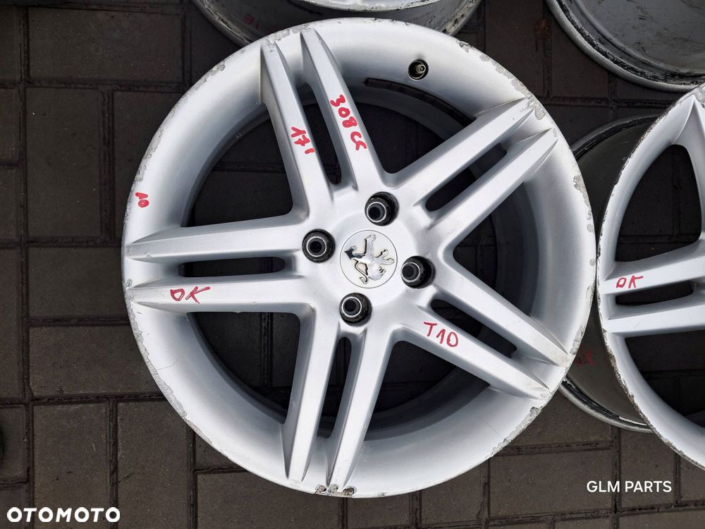 peugeot 308 cc felgi aluminiowe 17" 4x108 et32 9673739077 - 8